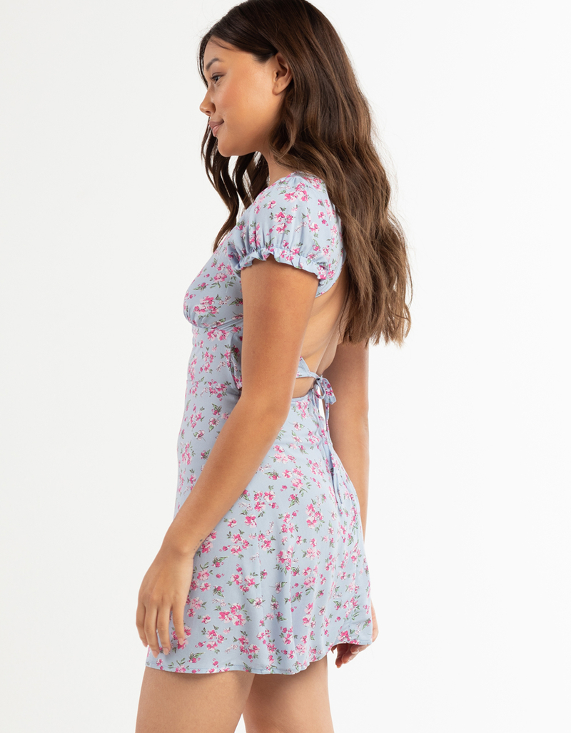 RSQ Open Floral Open Back Dress image number 1