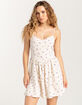 TINSELTOWN Texture Corset Womens Slip Dress image number 1
