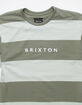 BRIXTON Hilt Alpha Line Mens Tee image number 2