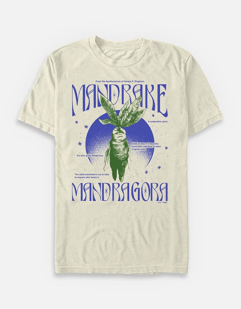 HARRY POTTER Mandrake Mandragora Unisex Tee image number 0