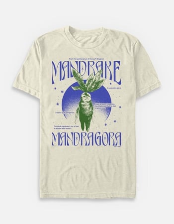 HARRY POTTER Mandrake Mandragora Unisex Tee Primary Image