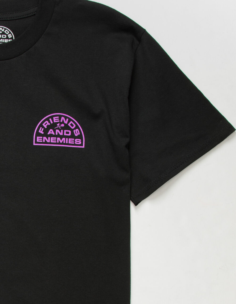 FRIENDS AND ENEMIES Feelings Mens T-Shirt image number 2