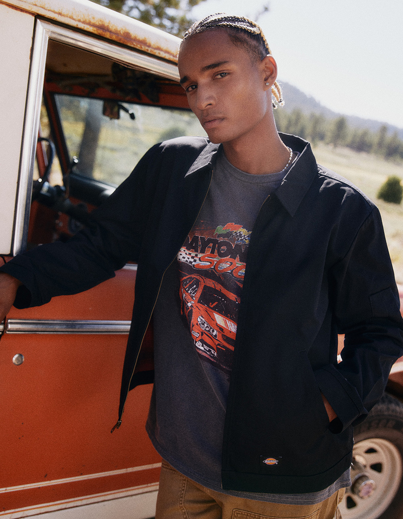 DICKIES Lined Eisenhower Mens Jacket image number 0