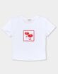 MARTINI Hearts Postage Womens Baby Tee image number 2