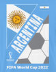 FIFA World Cup 2022 Argentina Mens Tee image number 2