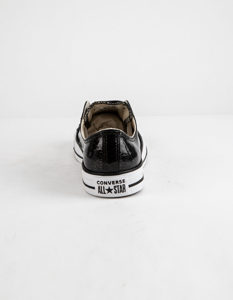 CONVERSE Ox Wonderworld Black & White Low Top Womens Shoes image number 4