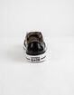 CONVERSE Ox Wonderworld Black & White Low Top Womens Shoes image number 5