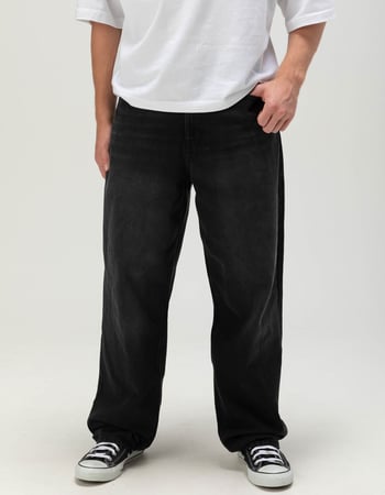 RSQ Mens Patches Baggy Jeans Alternative Image