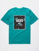 VANS Print Box Open Shade Floral Boys T-Shirt