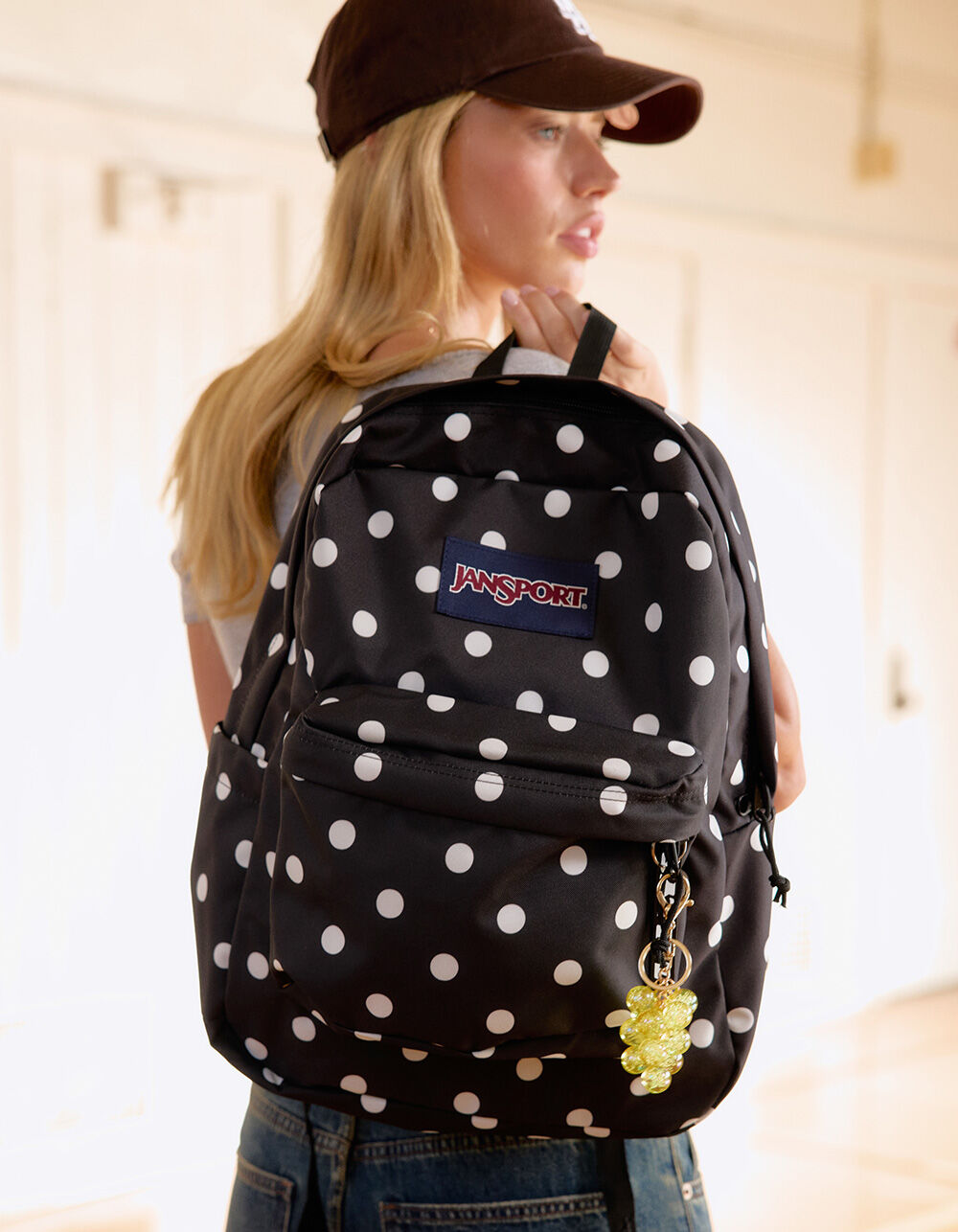 JANSPORT SuperBreak Plus Backpack - SPOT ON BLACK - ONE SIZE | Tillys