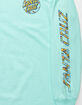SANTA CRUZ Plumeria Dot Mens T-Shirt image number 5