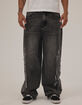 RSQ Mens Extra Baggy Applique Jeans image number 2