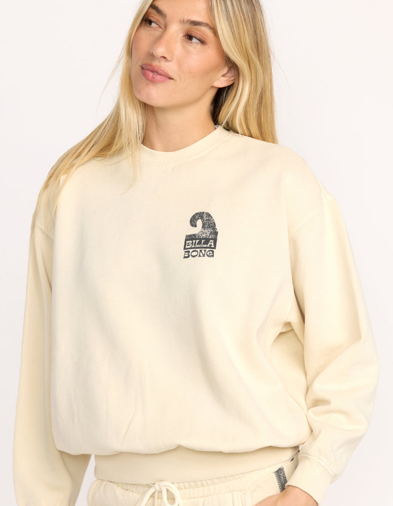 BILLABONG Sun Wave Livin Kendal Womens Crewneck Sweatshirt image number 3