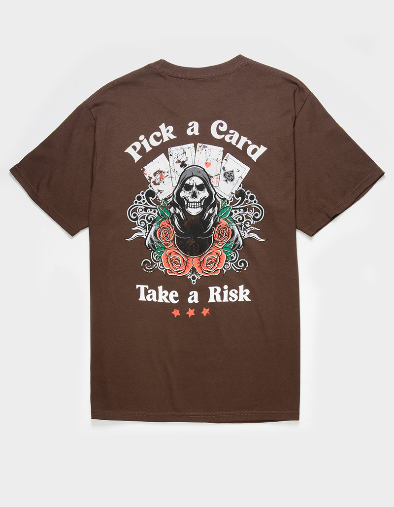 PLEASANT GETAWAY Take A Risk Mens Tee image number 0