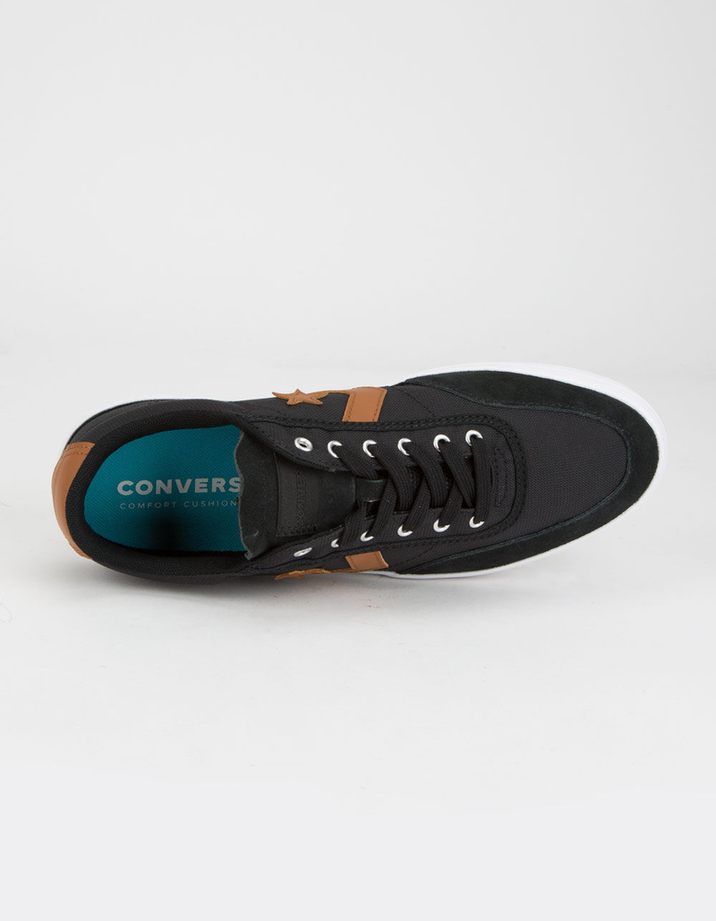 CONVERSE Courtlandt Black & Warm Tan Mens Shoes image number 2
