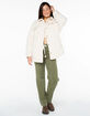 ROXY Overlander Solid Sherpa Jacket image number 1
