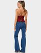 EDIKTED Delila Crochet V-Neck Top image number 3