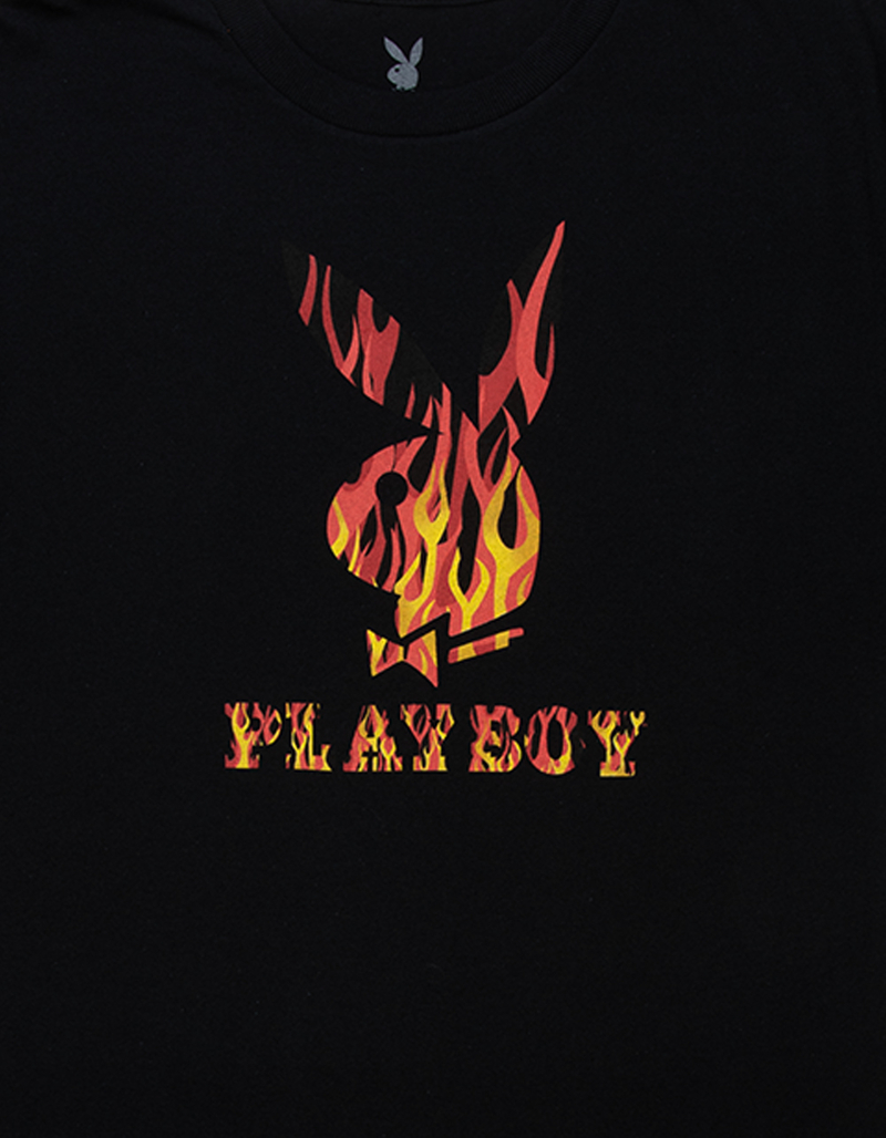 COLOR BARS x Playboy Flames Mens Tee image number 1