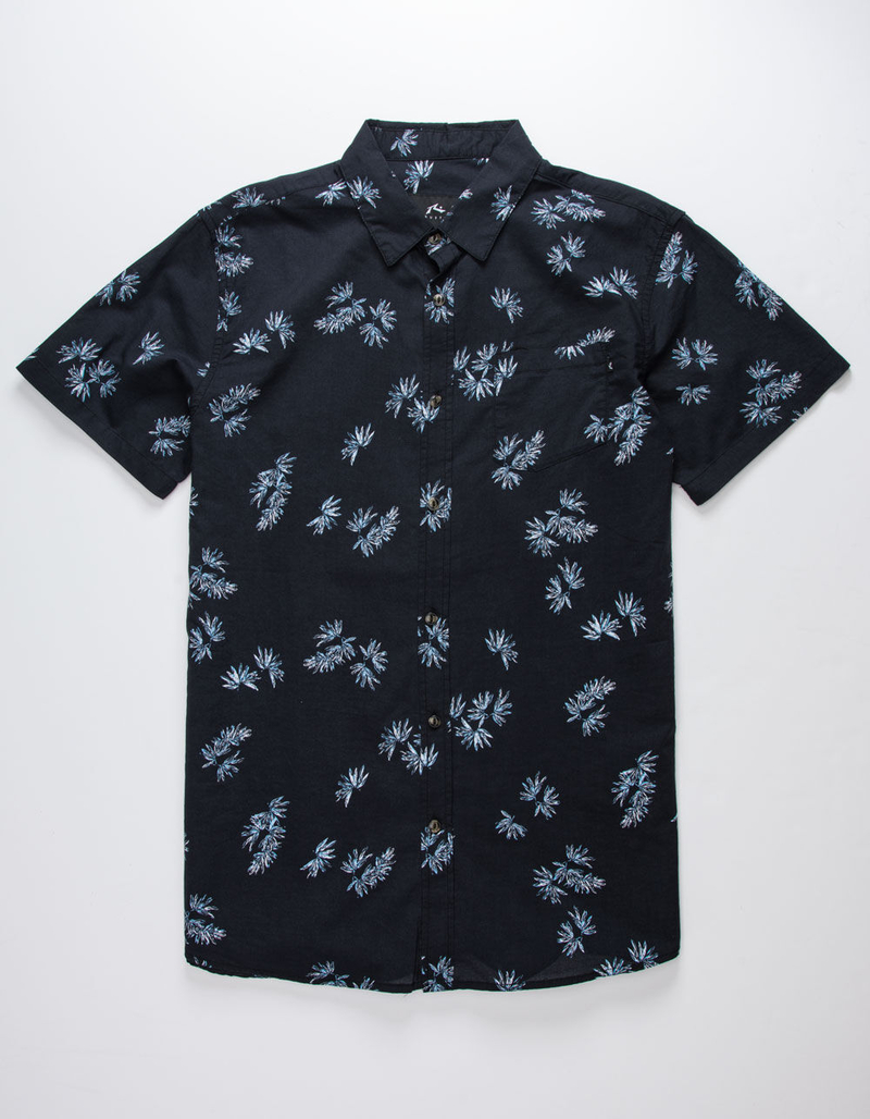 RUSTY Palmer Leaf Mens Shirt image number 0