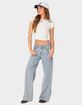 EDIKTED Better Basics Cropped Tee image number 3