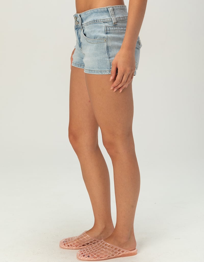 RSQ Womens Low Rise Micro Shorts image number 2