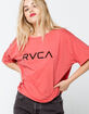 RVCA Big RVCA Womens Boyfriend Tee image number 1