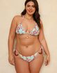 DIPPIN' DAISY'S Palm Triangle Bikini Top image number 5