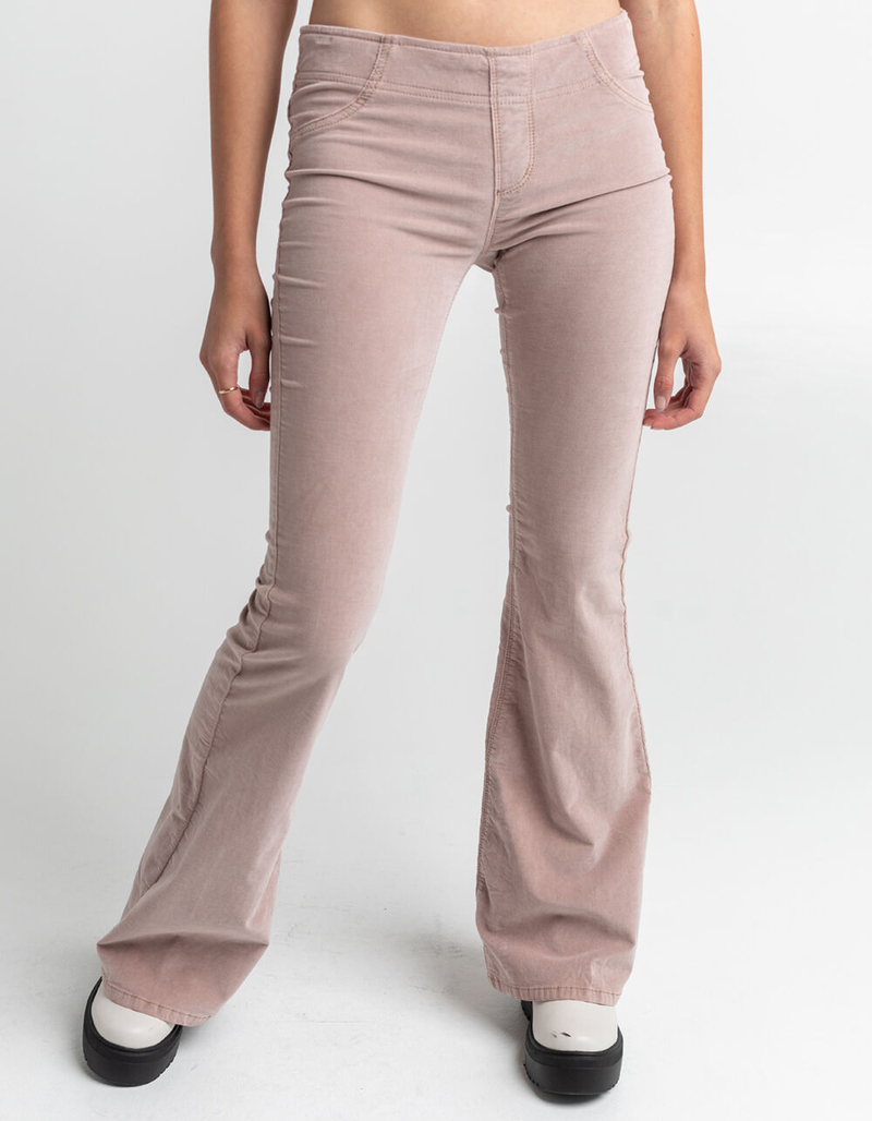 FREE PEOPLE Pull On Corduroy Flare Pants image number 1