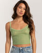 FULL TILT Womens Lace Cami image number 1