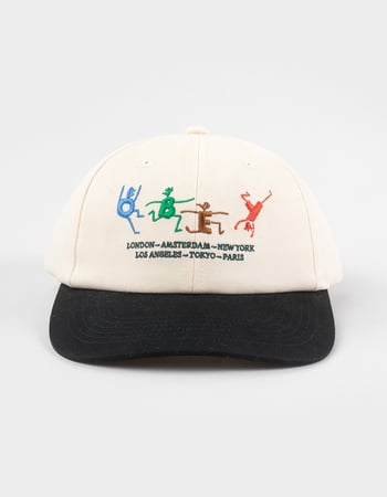 OBEY City People 6 Panel Strapback Hat Alternative Image