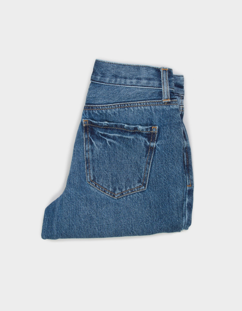 RSQ Girls Mid Rise Knee Seam Baggy Jeans image number 2