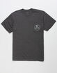 SALT LIFE Skull And Poles Mens Tee image number 2