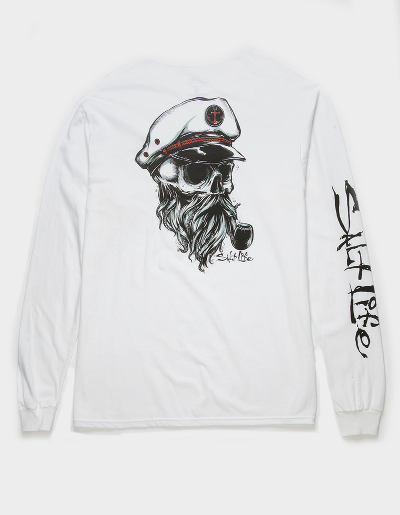 SALT LIFE Old Sea Captain Mens Long Sleeve Tee image number 0