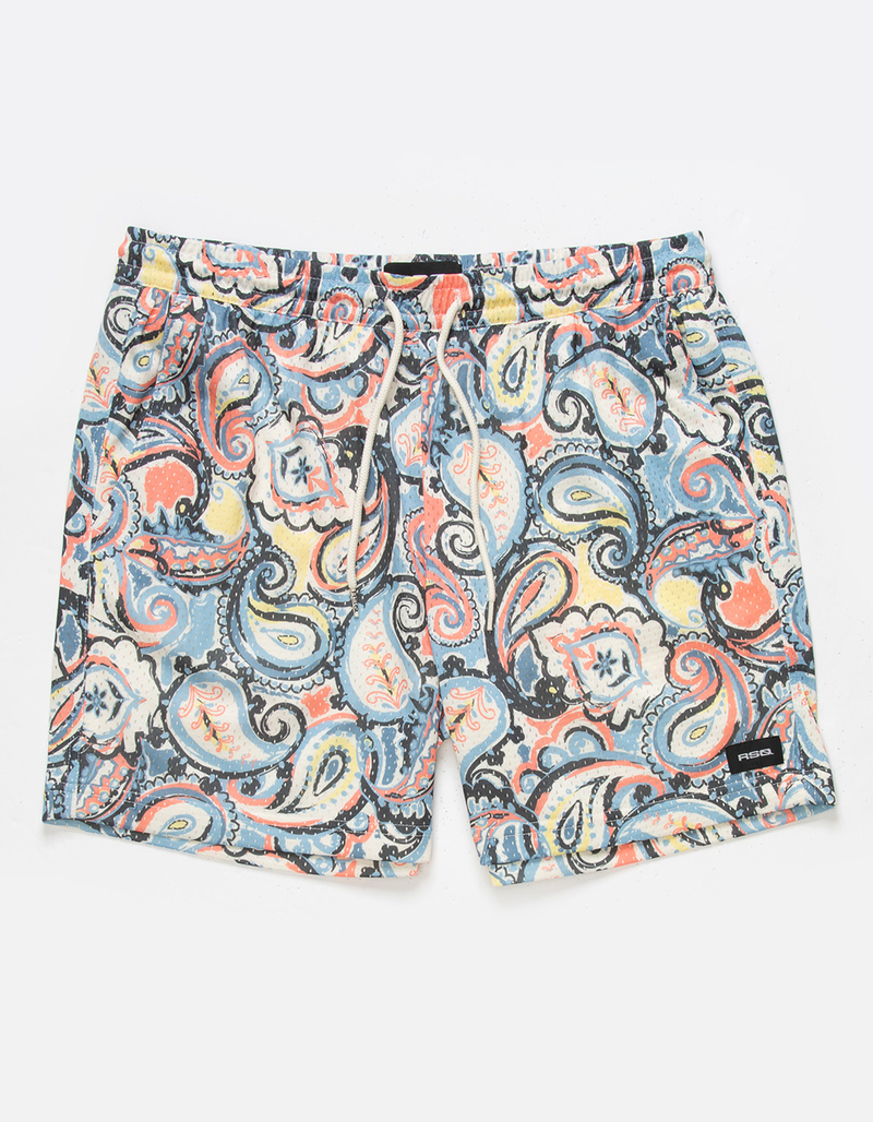 RSQ Mens 6" Mesh Shorts image number 5