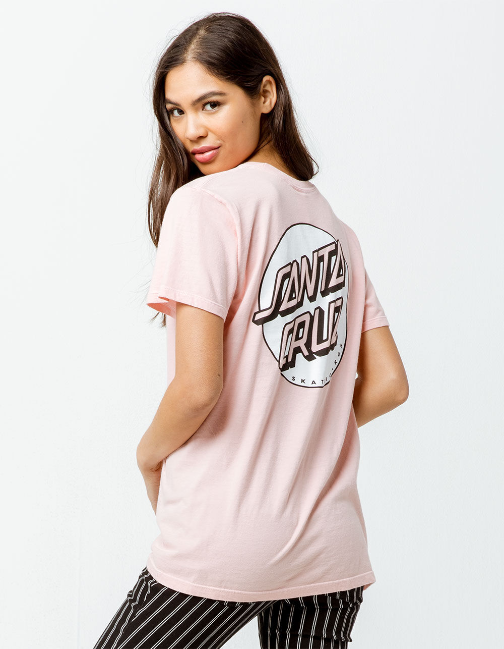 SANTA CRUZ Convert Pink Womens Tee 