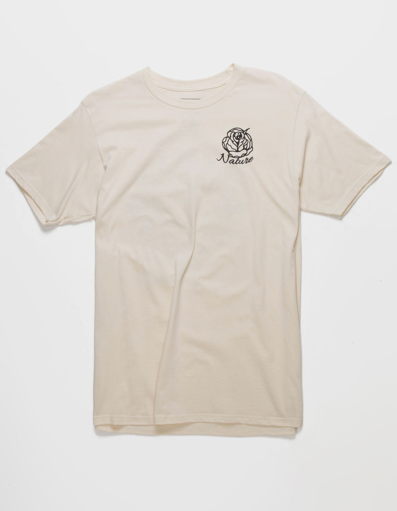 PLEASANT GETAWAY Floral Nature Mens Tee image number 1