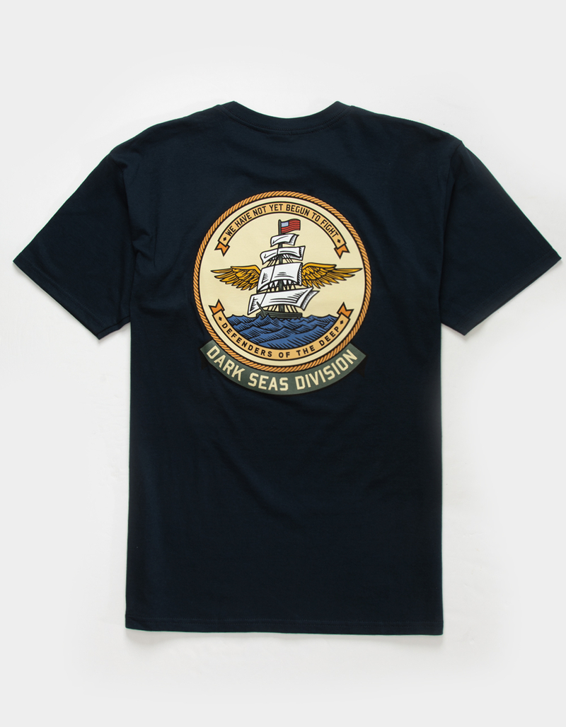 DARK SEAS Commander Mens Tee image number 0