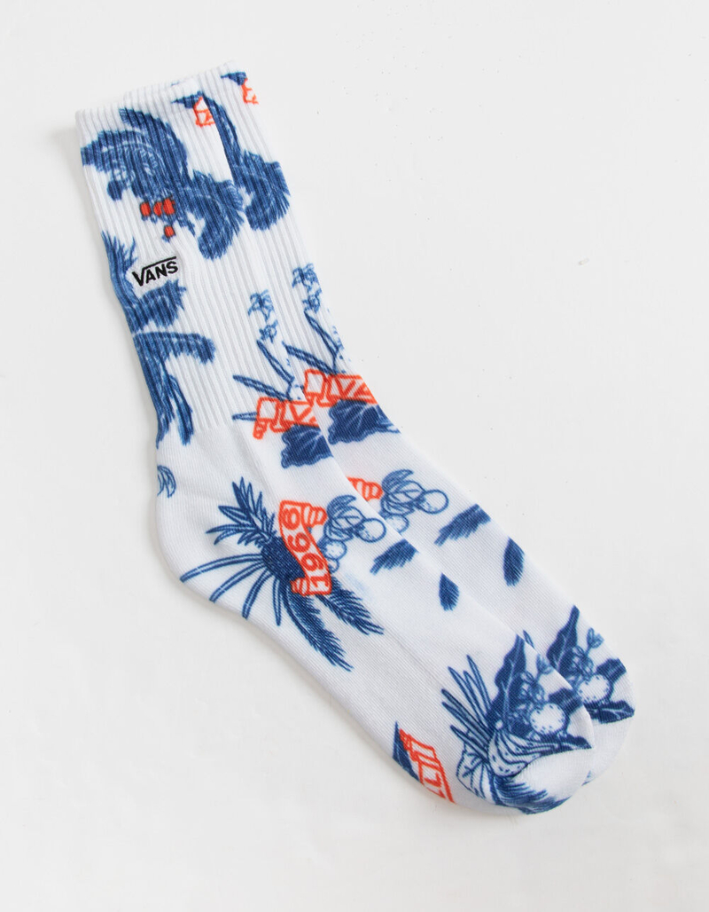 VANS Market Floral Mens Crew Socks image number 0
