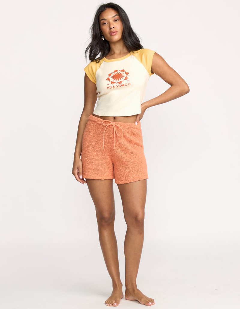 BILLABONG Beach Club Babe Womens Fitted Raglan Tee image number 3