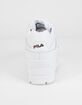 FILA Trailblazer Wedge White Womens Platform Shoes image number 5