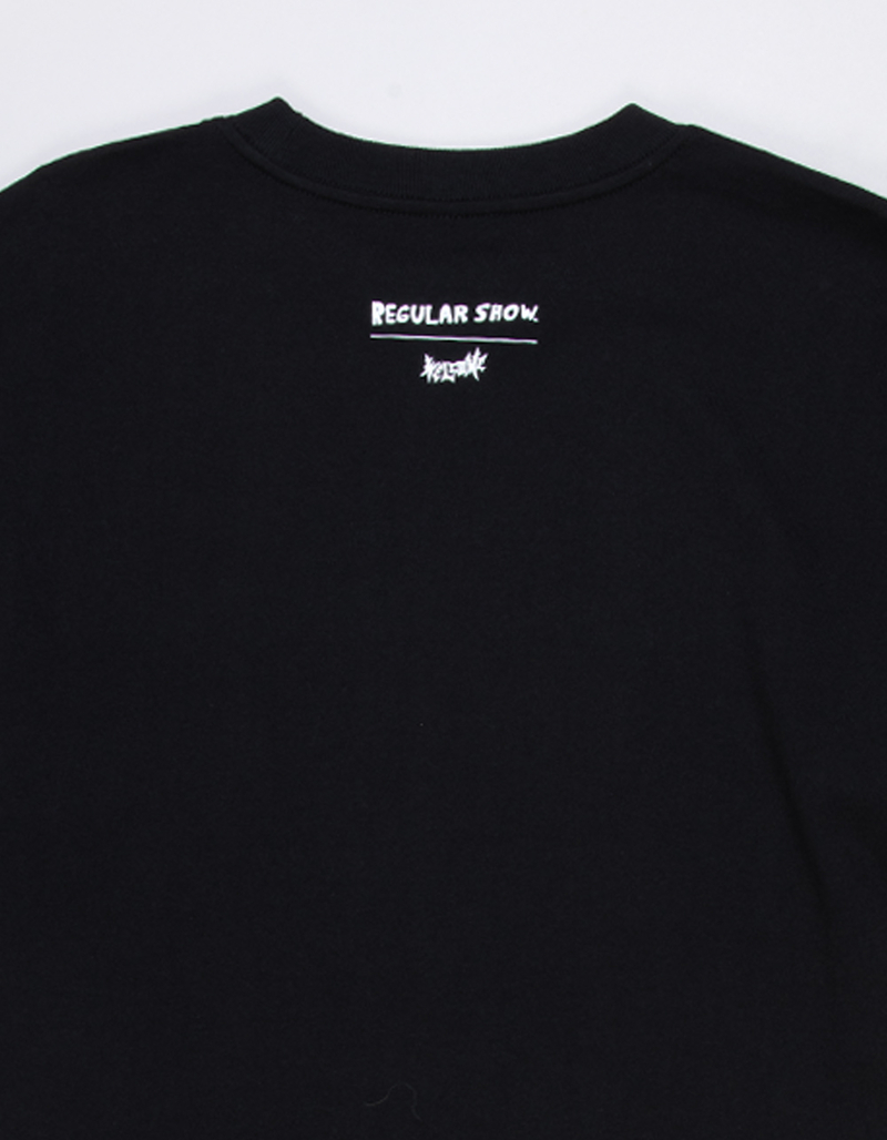 WELCOME SKATEBOARDS x Regular Show Mordecai Mens Tee image number 3
