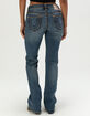 TRUE RELIGION Becca Mid Rise Super T Womens Bootcut Jeans image number 2
