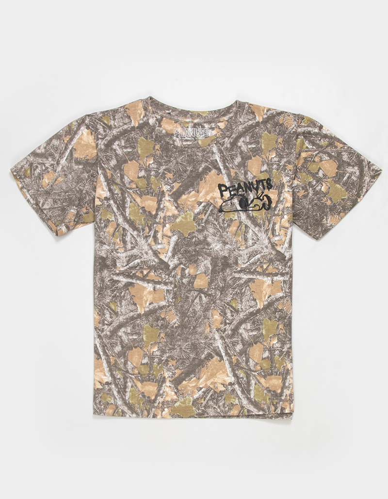PEANUTS Graffiti Camo Boys Tee image number 1