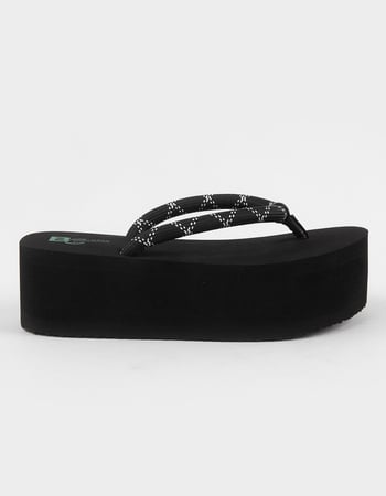 BC FOOTWEAR by Seychelles Pretty Penny Womens Platform Sandals Primary Image