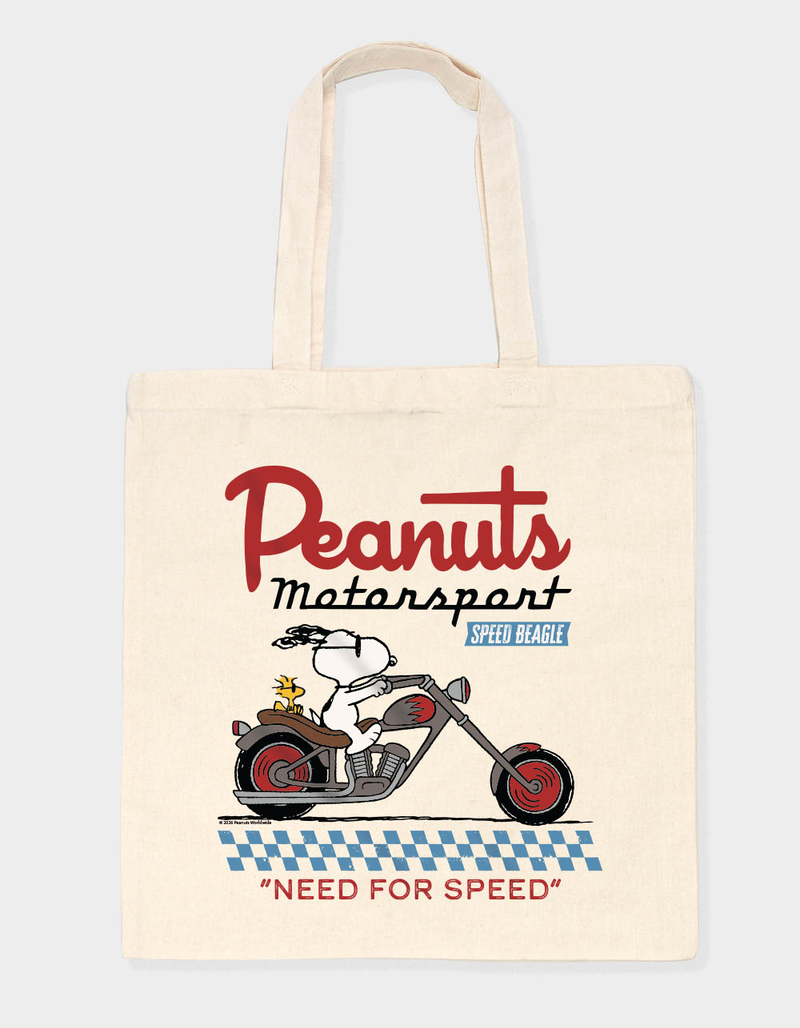 PEANUTS Need For Speed Tote Bag image number 1