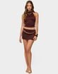 EDIKTED Briar Chain Belt Mini Skirt image number 4