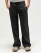 FULL TILT Girls Wide Leg Washed Sweatpants image number 4