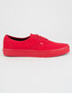 VANS Authentic True Red & Black Shoes image number 1