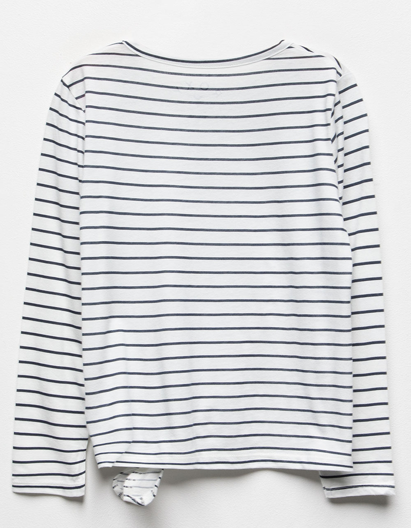 ROXY Tie Side Stripe Girls Top image number 1