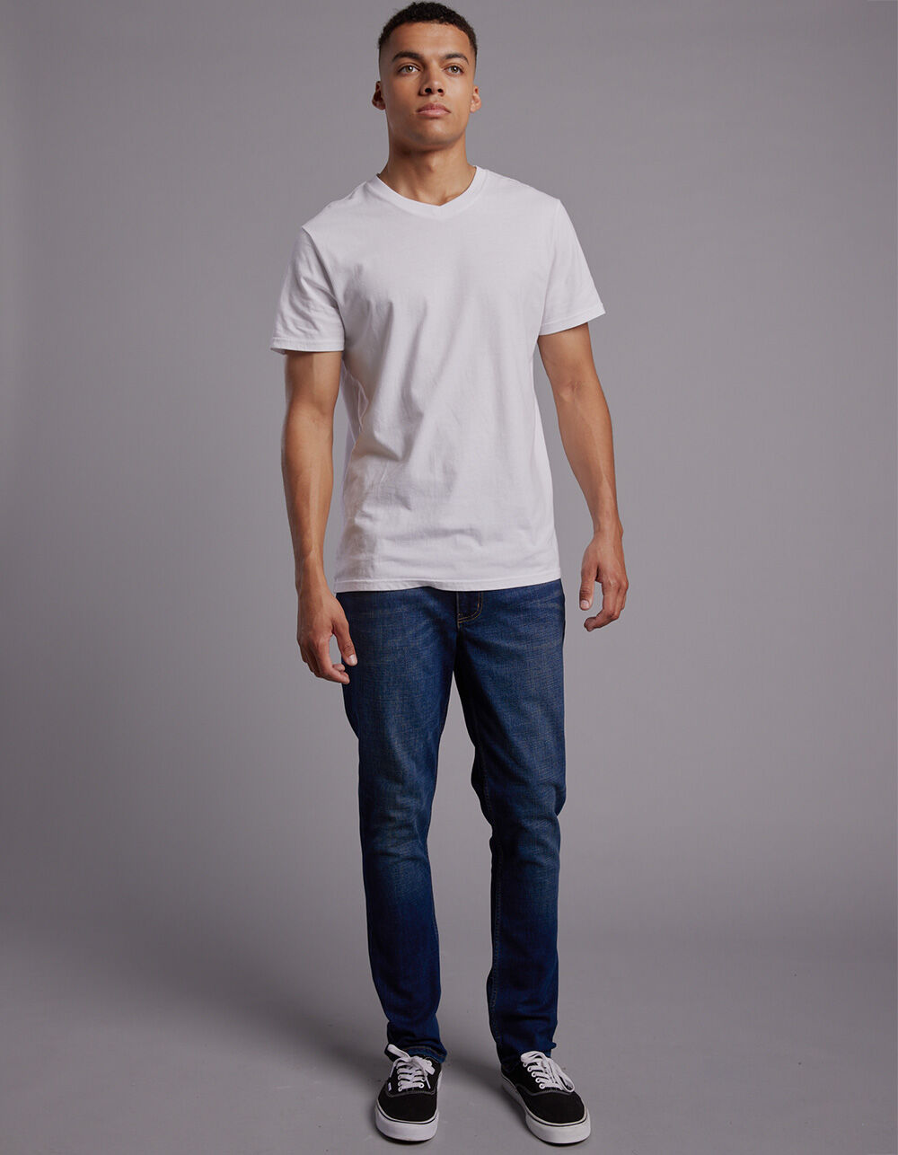 RSQ Mens Slim Taper Vintage Flex Jeans - Dark Wash | Tillys